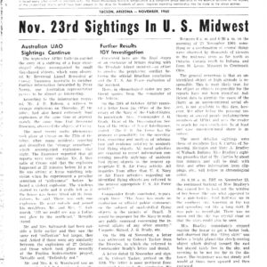APRO Bulletin,1960,November