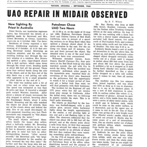 APRO Bulletin,1960,September - Imagen 1