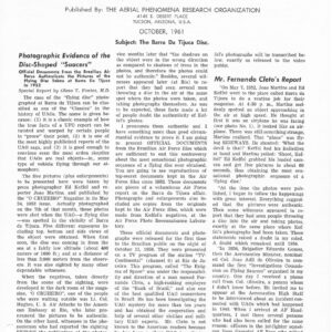 APRO Bulletin,1961,October