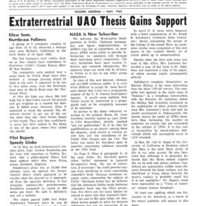 APRO Bulletin,1962,May