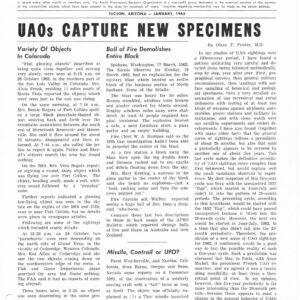 APRO Bulletin,1963,January