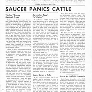 APRO Bulletin,1963,July