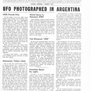 APRO Bulletin,1963,March
