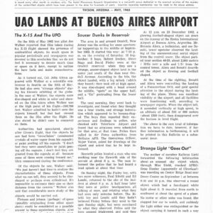 APRO Bulletin,1963,May