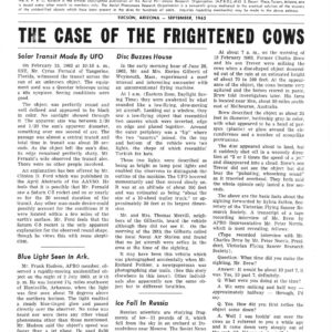 APRO Bulletin,1963,September