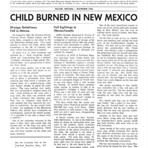 APRO Bulletin,1964,November