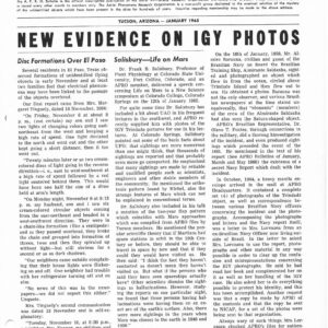 APRO Bulletin,1965,January