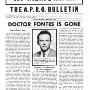 APRO Bulletin,1968,May-June