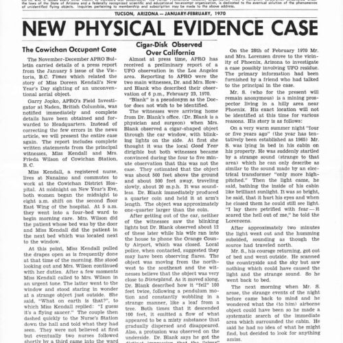APRO Bulletin,1970,January-February - Imagen 1