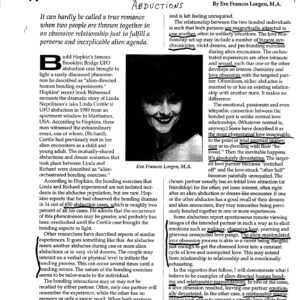 Abductions and sexual passion