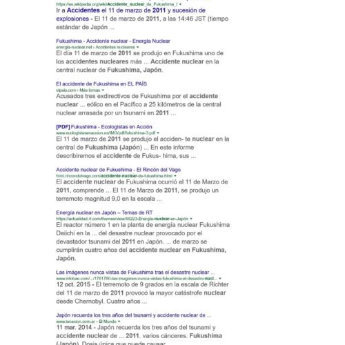 Accidente nuclear en Fukushima,Japon 2011 - Imagen 1