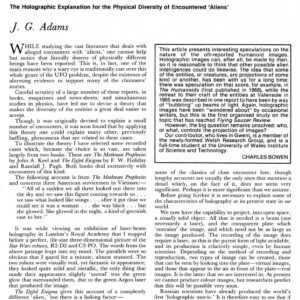 Adams,Projections of Humanoid Images,FSR79V25N6