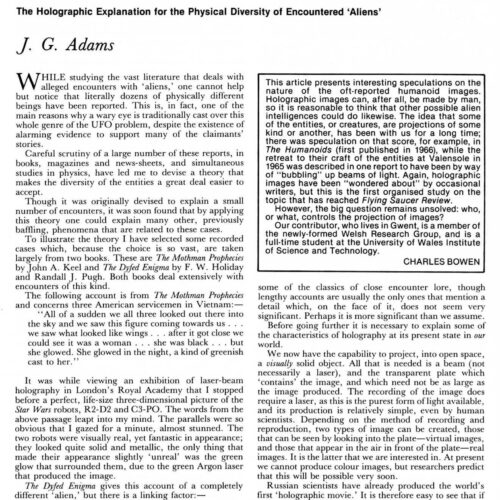 Adams,Projections of Humanoid Images,FSR79V25N6 - Imagen 1