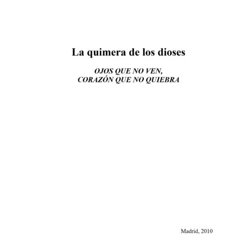Aguilar Pinyal,Quimera de los Dioses-1 - Imagen 1
