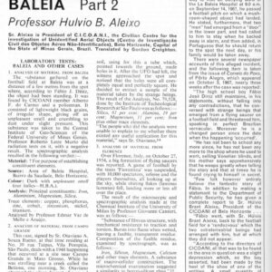 Aleixo,Humanoids 1967,Hospital Baleia,FSR69V15N1