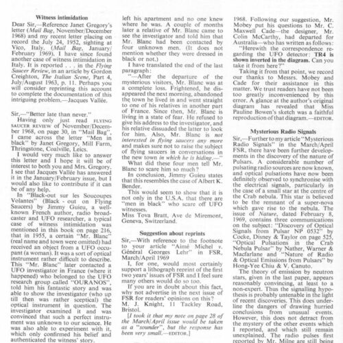 Alien Instrument 1955,France,FSR69V15N4 - Imagen 1