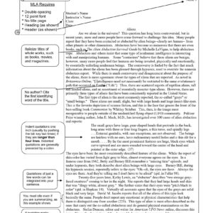 Aliens, Sample MLA 7th ed
