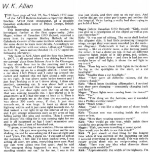 Allan,UFOs 1977,Canada,FSR78V24N3