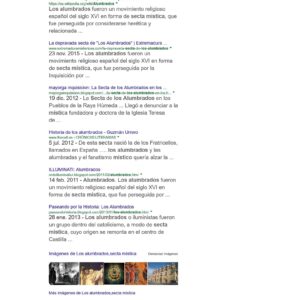 Alumbrados,secta mistica
