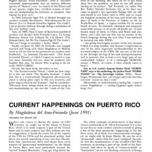 Amo-Freixedo,UFOs at Puerto Rico,FSR91V36N4