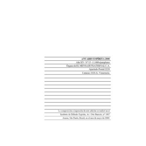 Anuario Espirita 2000