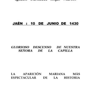 Aparicion Mariana,Jaen,1430