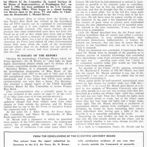 Armed Services UFO Report 1966,FSR66V12N4 - Imagen 1