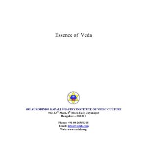 Aurobindo,Essence of the Vedas