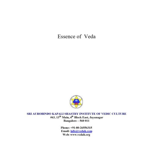 Aurobindo,Essence of the Vedas - Imagen 1
