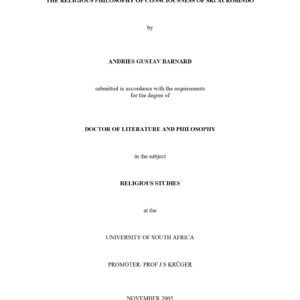 Aurobindo,Philosophy of Consciousness
