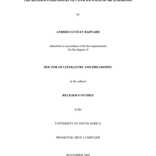 Aurobindo,Philosophy of Consciousness - Imagen 1