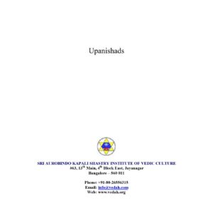 Aurobindo,Upanishads explained