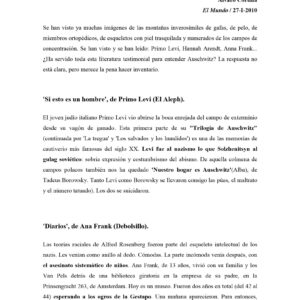 Auschwitz,diez lecturas para intentar entenderlo,Alvaro Cortina