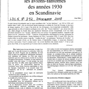 Aviones Fantasmas 1930s,J.Sider