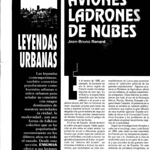 Aviones que disipan nubes