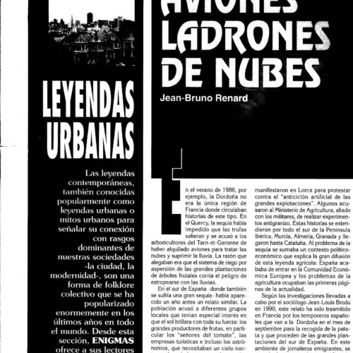 Aviones que disipan nubes - Imagen 1