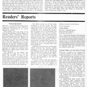 Badham,UFOs 1973,Britain,FSR-CH 1973 N 14