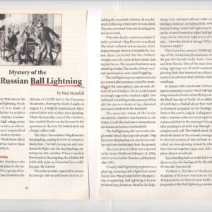 Ball Lightning in Russia