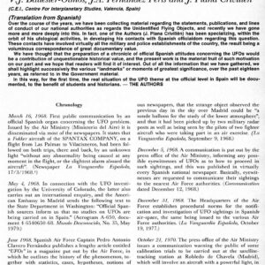Ballester-Peris-Crivillen,UFOs and Spanish Authorities,FSR87V32N3