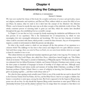 Balsekar,Transcending the categories
