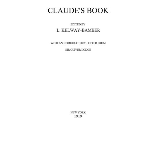 Bamber,Claude Book - Imagen 1