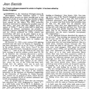 Bastide,UFOs and small spheres,FSR78V23N5