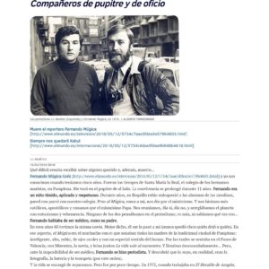 Benitez,J.J.,Companyeros de pupitre y de oficio