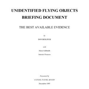 Berliner,Rockefeller UFO Briefing Document
