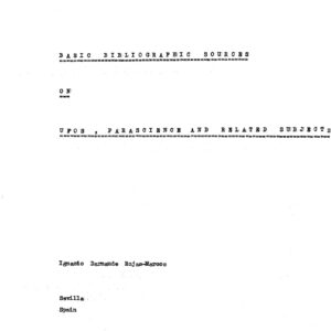 Bibliografia Ufológica realizada por Ignacio Darnaude Rojas-Marcos