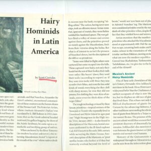 Bigfoot in Latin America,Scott Corrales