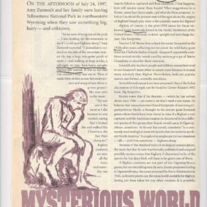 Bigfoot,Loren Coleman
