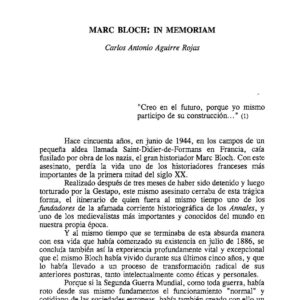 Bloch,Marc,In memoriam ,C.A.Aguirre Rojas