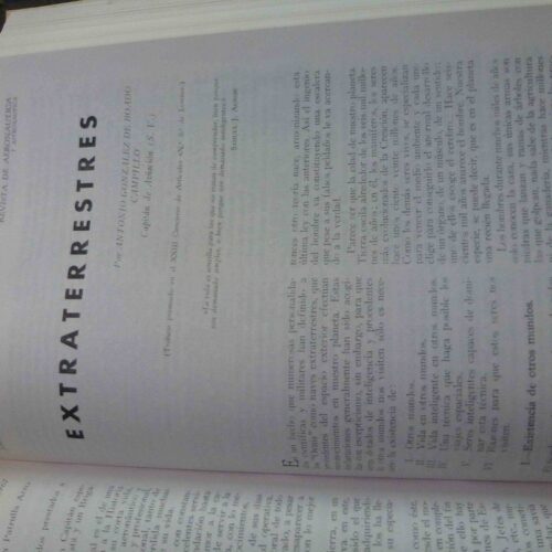 Boado,Extraterrestres,Revista Aeronautica,N 321,Agosto 1967,P.Villarrubia - Imagen 1