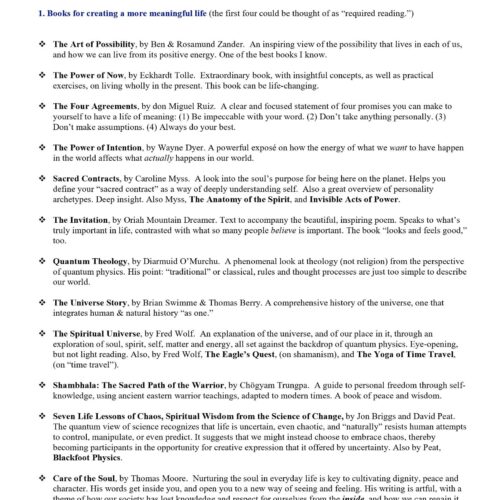 Books Meaningful Life List - Imagen 1